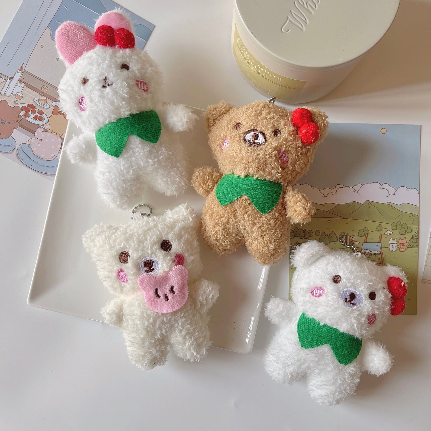 Soft Mini Bear Bag Accessory