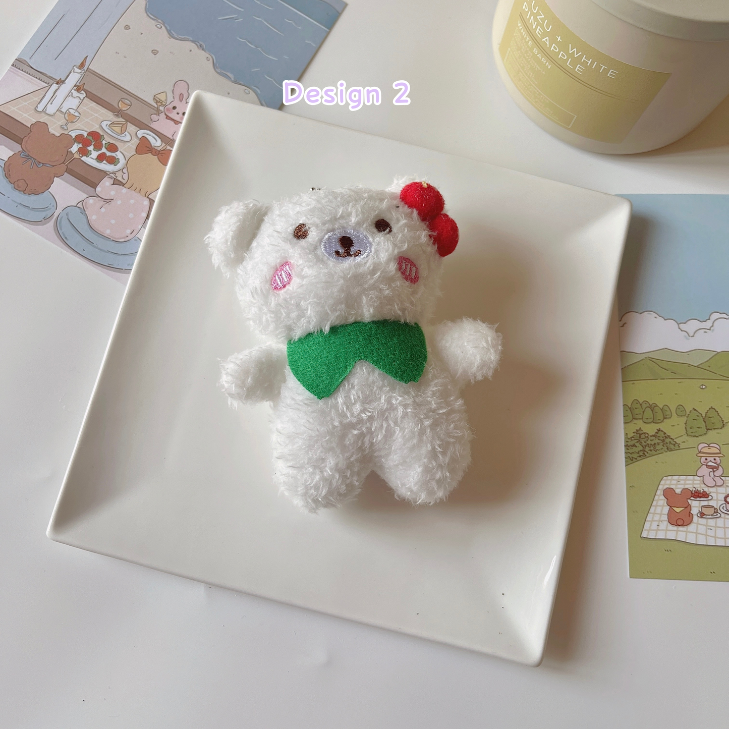 Soft Mini Bear Bag Accessory