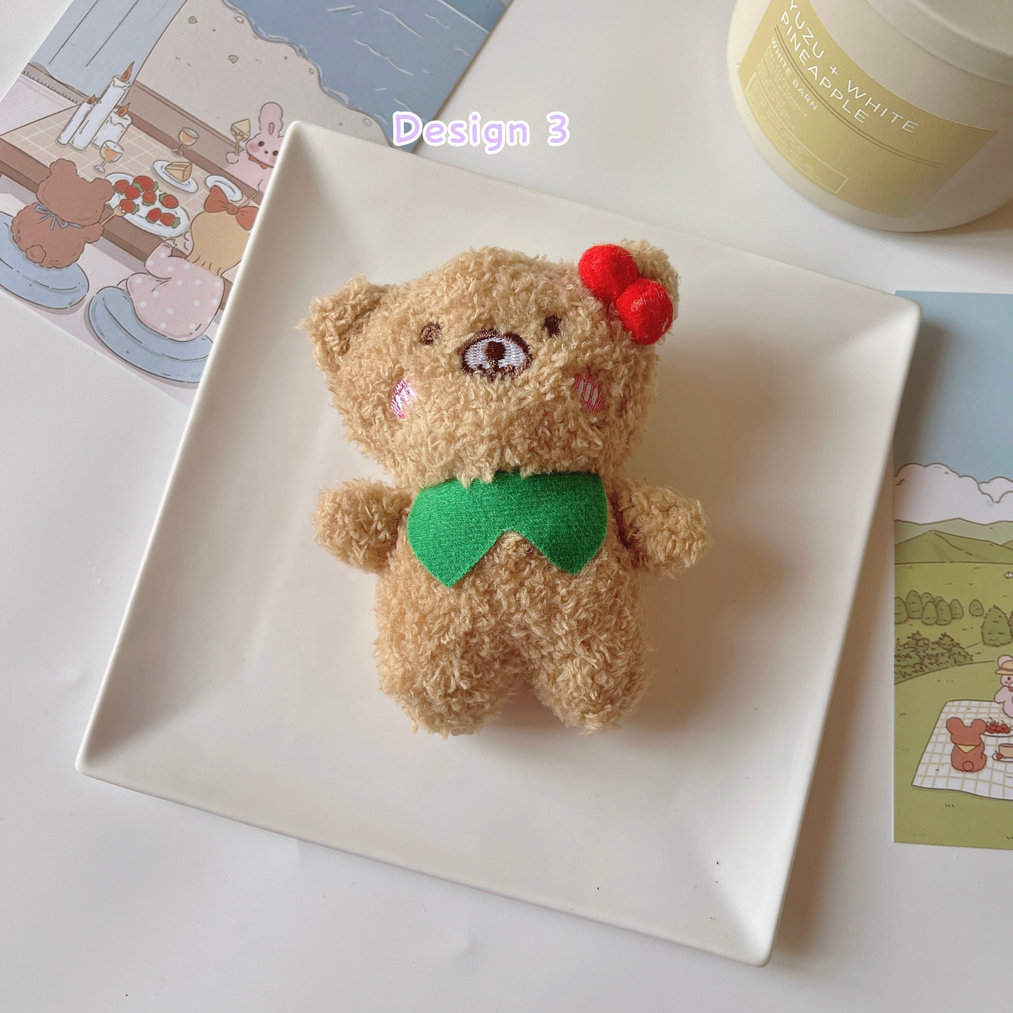 Soft Mini Bear Bag Accessory